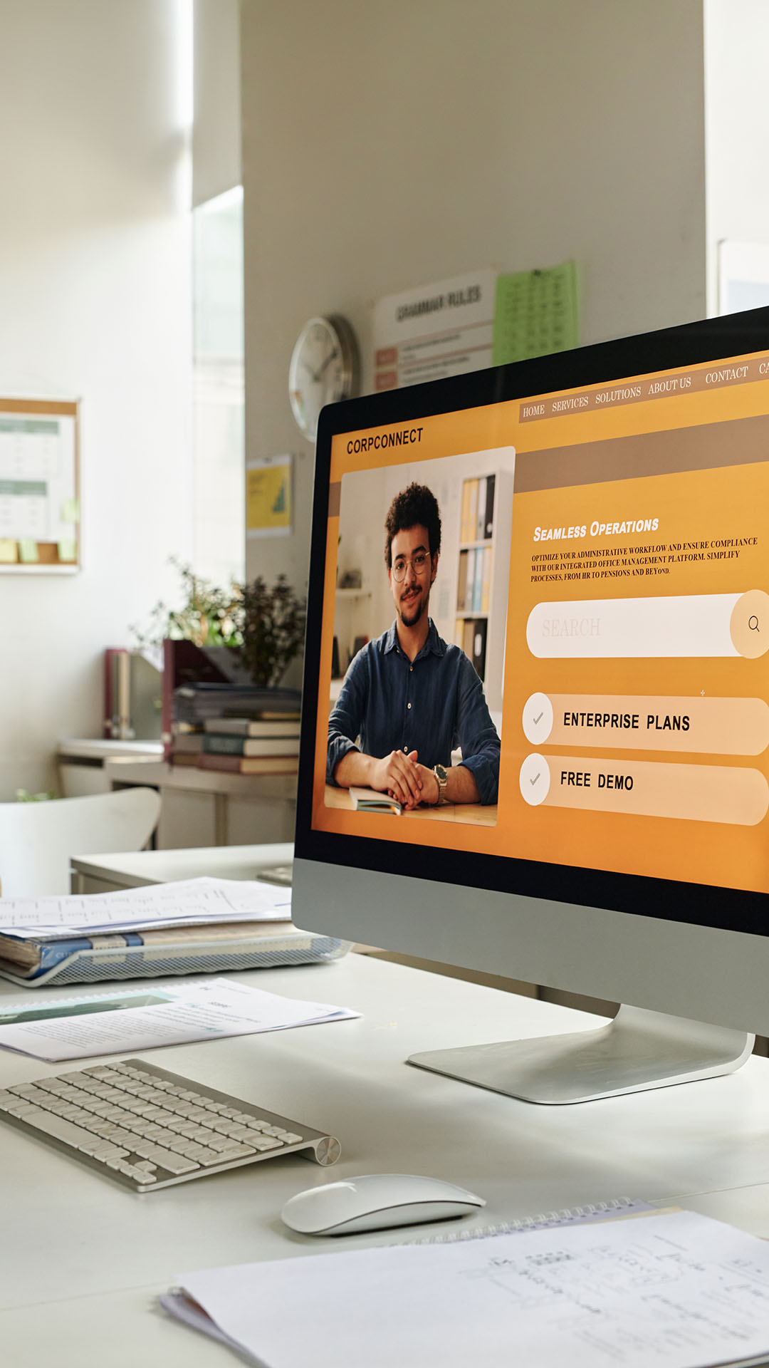 Web design and development service artwork for Digiax Studio